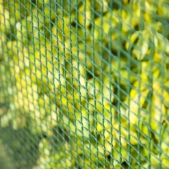 Vierkant Schermgaas 10x10mm Groen 1x3m