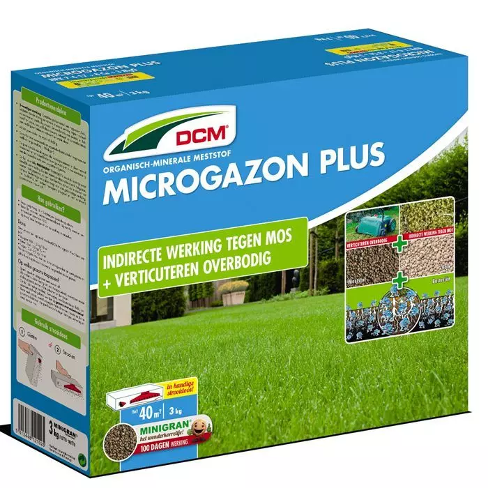 DCM Microgazon Plus Gazonmest 3kg 1 DCM Microgazon Plus Gazonmest 3kg