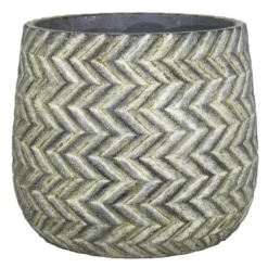 Pot Chicago Industrieel Zwart 19 Cm