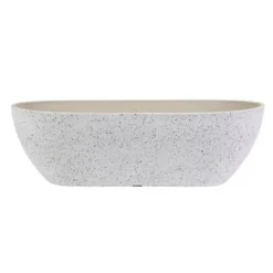 Balkonbak Nova Terrazo Wit