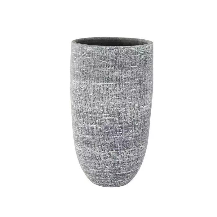 Pot Karlijn Antraciet Vaas 19 Cm 1 Pot Karlijn Antraciet Vaas 19 Cm