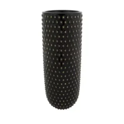 Pot Bolino Glimmend Zwart Vaas 18 Cm