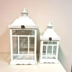 Lantaarn Set Wit