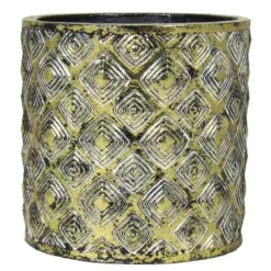 Cilinder Pot Hannah Goud 14 Cm