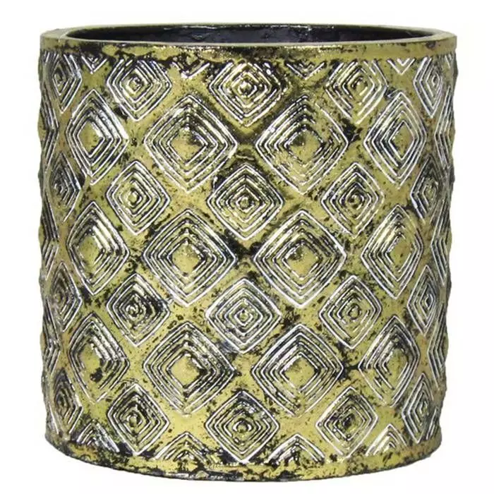Cilinder Pot Hannah Goud 14 Cm 1 Cilinder Pot Hannah Goud 14 Cm