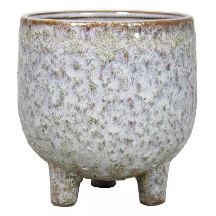 Pot Op Voet Sierra Levendig Grijs 13 Cm 1 Pot Op Voet Sierra Levendig Grijs 13 Cm