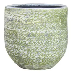 Pot Liset Oker 22 Cm