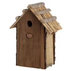 Nestkast Koolmees Rieten Dak